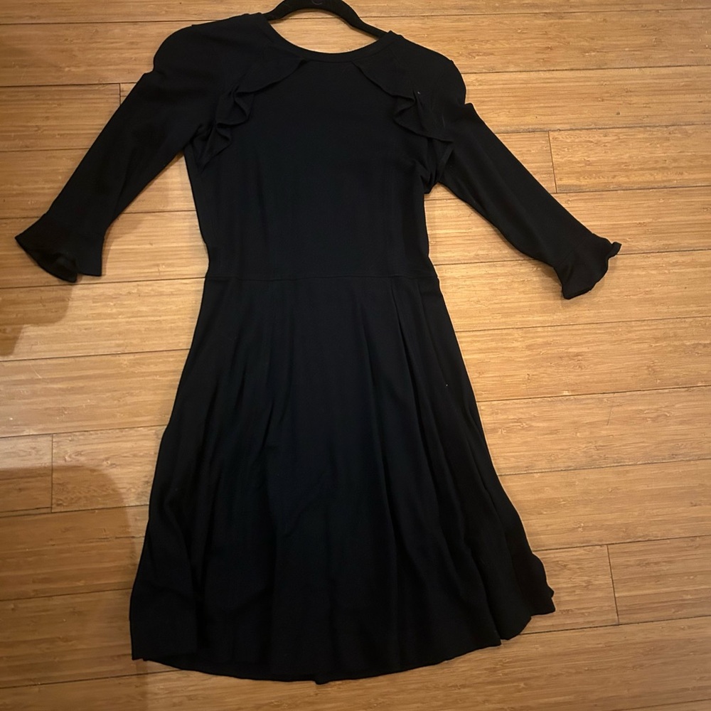 Black ruffle Whistles dress